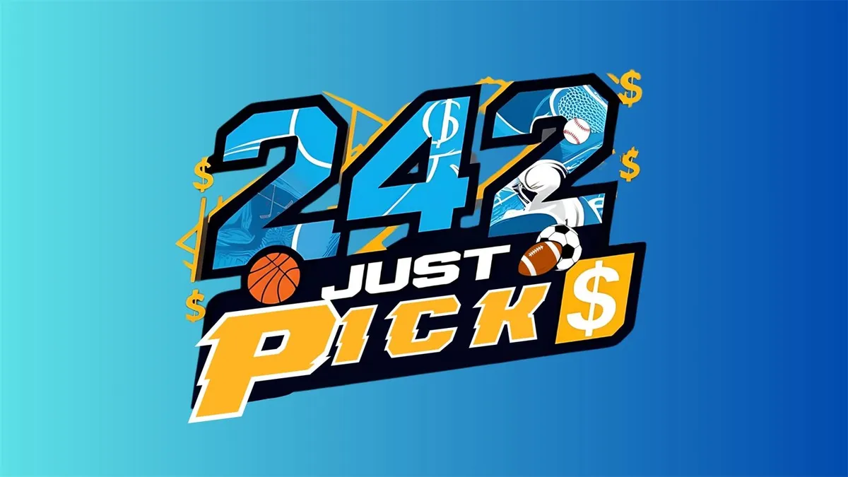 Promotional cover image for 242 Just Picks sports betting membership