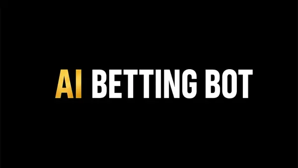 Promotional cover image for AI Betting Bot's VIP Monthly access, an AI soccer picks service.