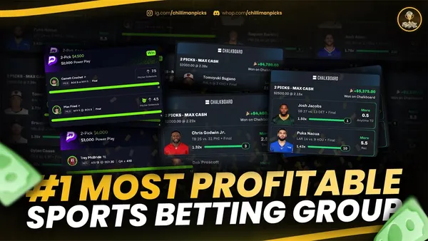ChilliManPicks VIP promotional cover image for daily sports betting picks and write-ups