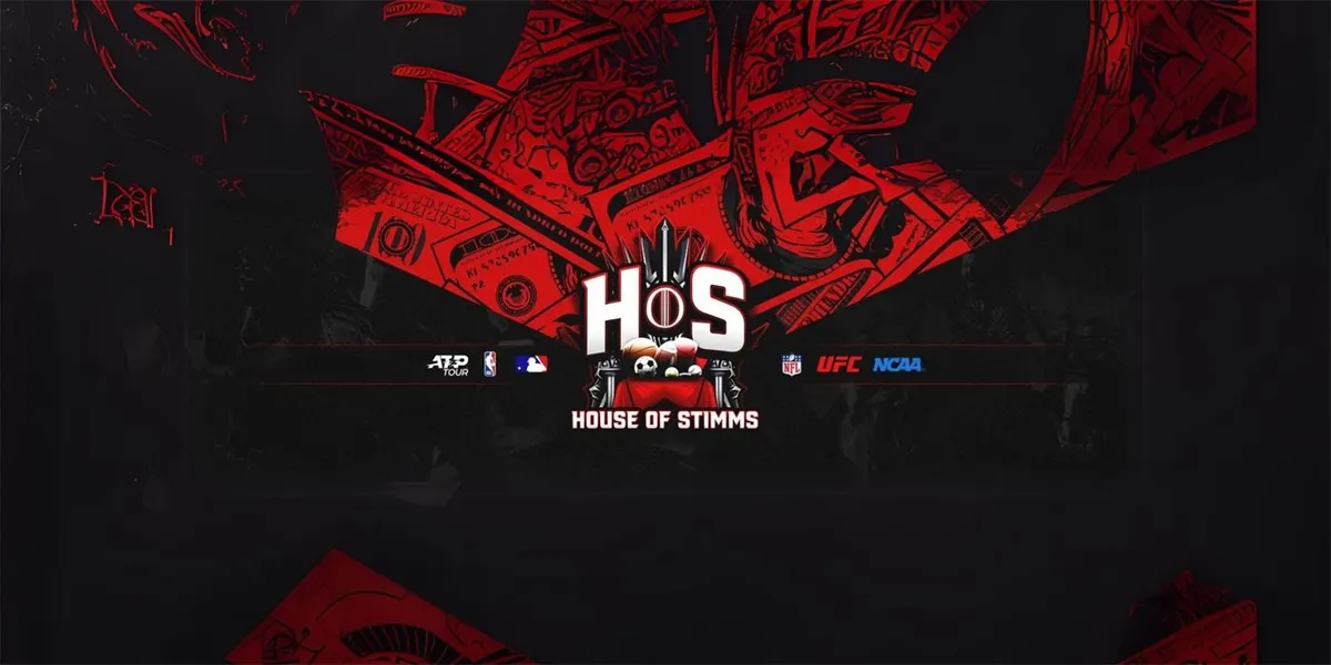 House of Stimms promotional cover image for its daily sports betting picks service