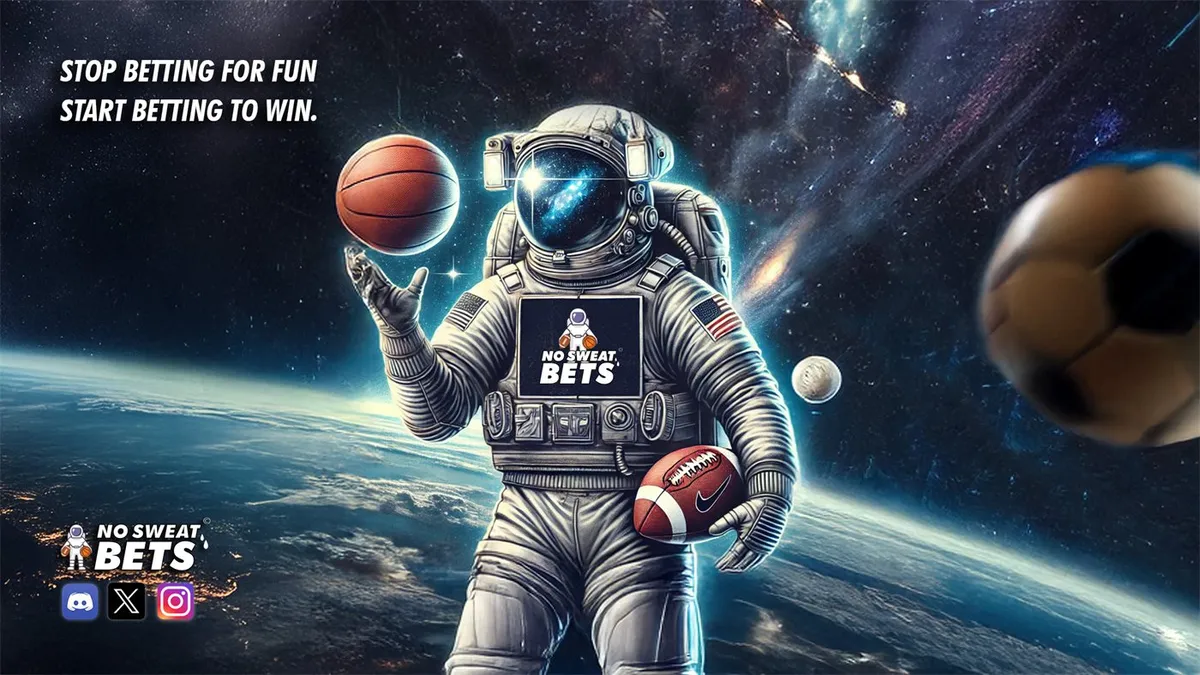 No Sweat Bets promotional cover image for the daily winning slips sports betting group