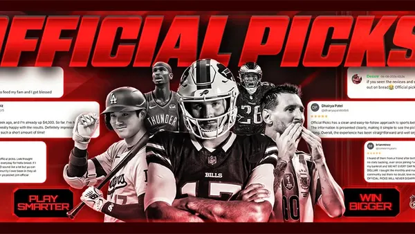 Official Picks Premium promotional cover image for the sports betting picks Discord